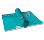 Oxford Kangoo runde Federmappe türkis