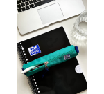 Oxford Kangoo runde Federmappe türkis