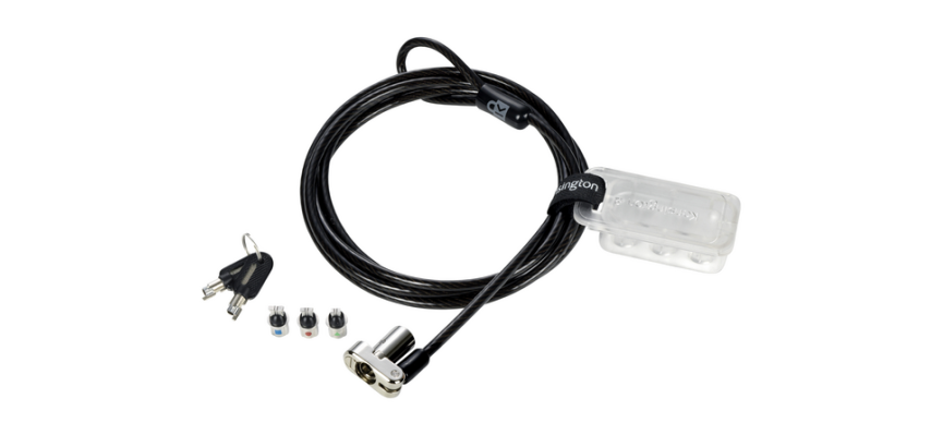 Kensington Universal 3-in-1 Laptop Security Cable with Key