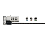 Laptopslot Kensington universeel 3-in-1 met cijfercombinatie