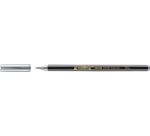 Brushpen edding 1340 metallic zilver