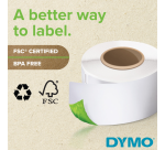 Return address label 25 x 54 mm for LabelWriter - Box of 6 rolls of 500