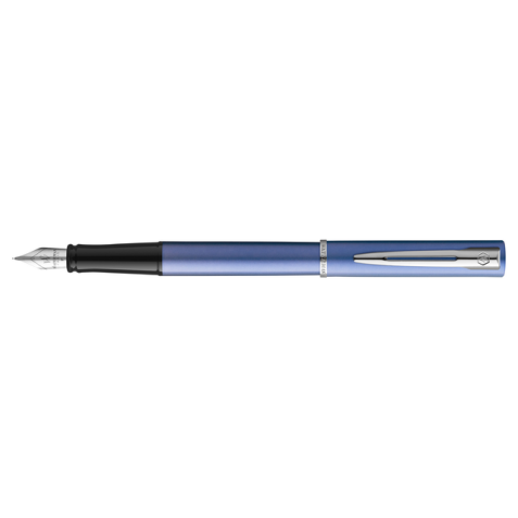 Stylo plume Waterman Allure blue lacquer CT Fin