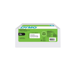 Return address label 25 x 54 mm for LabelWriter - Box of 6 rolls of 500