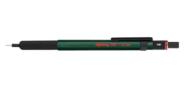 rOtring 500 0.5mm Green Mechanical Pencil