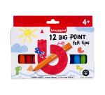 Bruynzeel Kids Big Point Filzstiftset 12 Farben