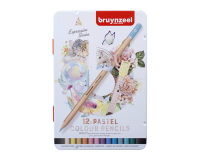 Crayon de couleur Bruynzeel Expression couleurs pastel 12 pièces