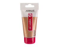 Peinture acrylique Talens Art Creation 811 bronze tube 75ml