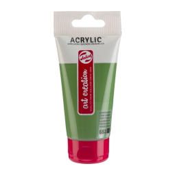 Peinture acrylique Talens Art Creation 652 vert feuille tube 75ml