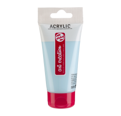 Peinture acrylique Talens Art Creation 551 Bleu céleste clair tube 75ml