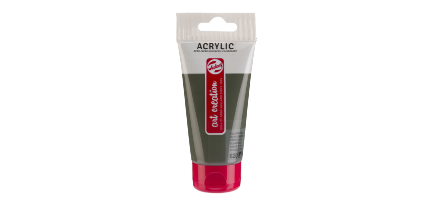 Talens Art Creation Acrylic Paint 620 Olive Green Tube 75ml