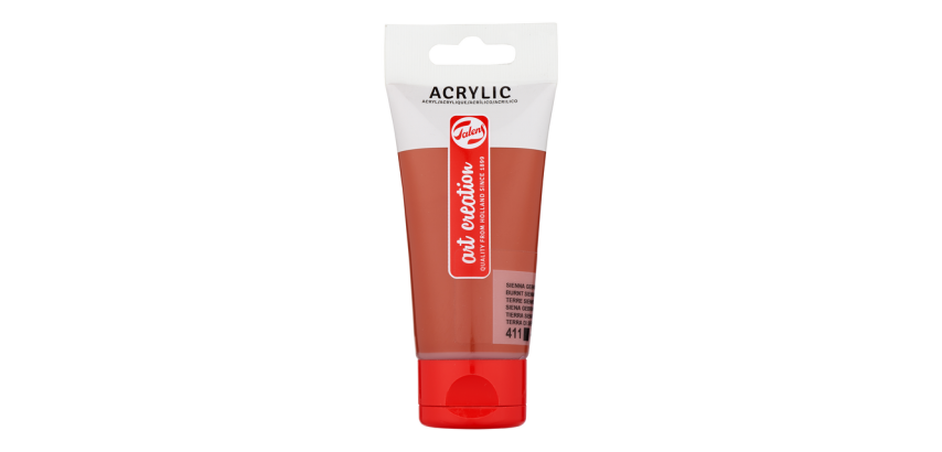Talens Art Creation Acrylfarbe 411 Gebrannte Siena Tube 75ml