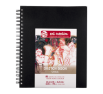 Schetsboek Talens Art Creation 80 vel 110gr 210x280mm spiraal zwart