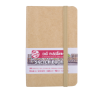 Schetsboek Talens Art Creation 80 witte vellen 140gr 90x140mm kraft