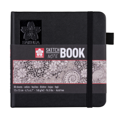 Carnet de croquis Sakura 120x120mm 140g 80 feuilles blanc