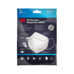 Stofmasker 3M huishoudelijk stof 9623 FFP2 3 stuks