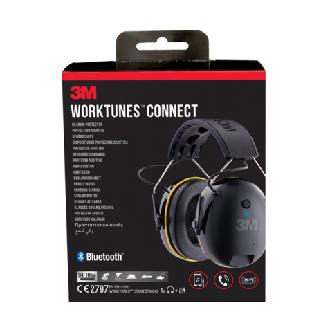 Casque 3M Worktunes Connect technologie Bluetooth 9054EC1 (94-105db)