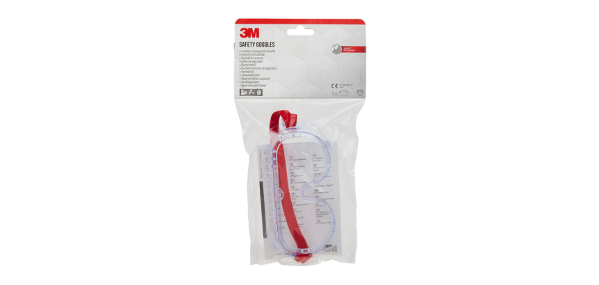 Lunette-masque 3M anti poussière pour intérieur