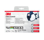 Masque de protection 3M produits chimiques filtres FFABEK1 P3 D