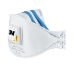 Stofmasker 3M Aura voor schuren 9322 FFP2 met ventiel 2 stuks