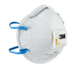 Stofmasker 3M voor schuren 8822 FFP2 met ventiel 5 stuks