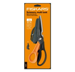 Schaar Fiskars Cuts+More Titanium multifunctioneel zwart