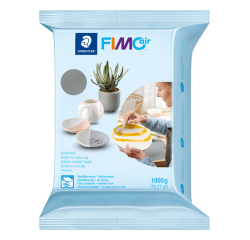 Boetseerklei Fimo Air 1000gram grijs
