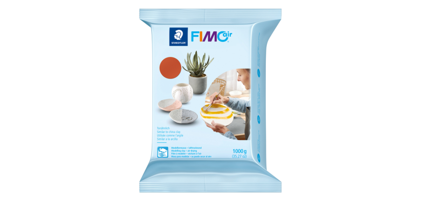 Fimo Air modeling clay 1000g terracotta