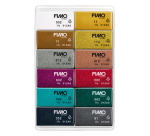Pâte à modeler Fimo Effet Colour Pack 12 couleurs scintillantes