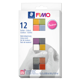 Klei Fimo soft colour pak à 12 mode kleuren