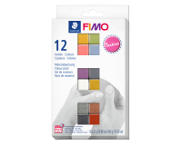 Pâte à modeler Fimo Soft Colour Pack 12 couleurs mode