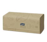 Tork H2 Xpress Advanced 130299 Handtücher, multifalt, 2-lagig, 213x240mm, natur, 21x 180 Blätter