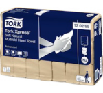 Tork H2 Xpress Advanced 130299 Handtücher, multifalt, 2-lagig, 213x240mm, natur, 21x 180 Blätter