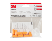 Gb_bouchons anti-bruit jetables 1100c, dans un sachet,orange