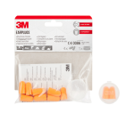 3M 1100 Earplugs 94-105db with storage case 4 pairs