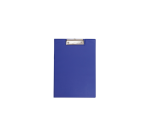 MAULpoly clipboard with flap A4 portrait PP film blue