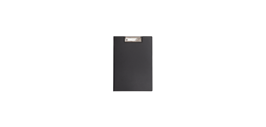 MAULpoly Clipboard with Flap A4 Portrait PP Film Black