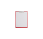 Porte-bloc MAULpoly A4 portrait film PP rouge