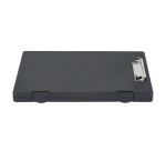 Porte-bloc avec compartiment MAULtred A4 portrait ouverture latérale PP noir