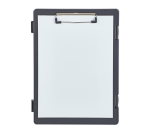 Porte-bloc avec compartiment MAULtred A4 portrait ouverture latérale PP noir