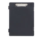 Porte-bloc avec compartiment MAULtred A4 portrait ouverture latérale PP noir