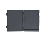 Porte-bloc avec compartiment MAULtred A4 portrait ouverture latérale PP noir