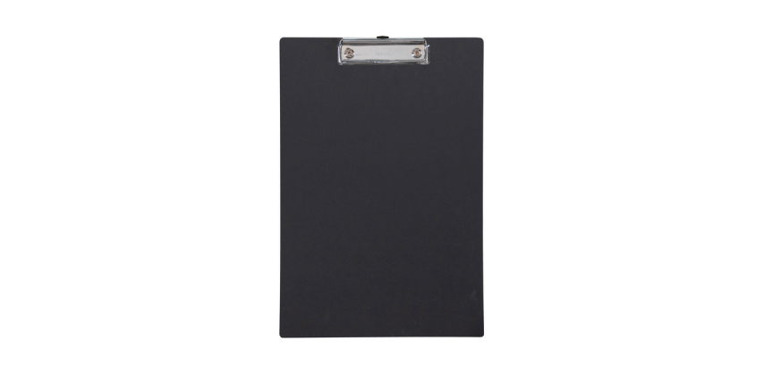 <strong>MAULbalance Klemmbrett</strong> A4 Hochformat verstärkte Pappe 3mm schwarz