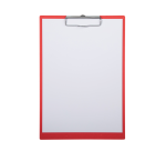 MAULbalance clipboard A4 portrait reinforced cardboard 3mm red