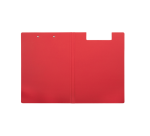 MAULbalance clipboard with cover A4 portrait reinforced cardboard 8mm spine red
