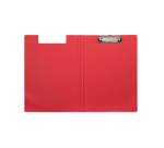MAULbalance clipboard with cover A4 portrait reinforced cardboard 8mm spine red