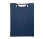 Porte-bloc à rabat MAULbalance A4 carton renforcé dos 8mm bleu