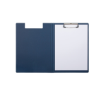 Porte-bloc à rabat MAULbalance A4 carton renforcé dos 8mm bleu