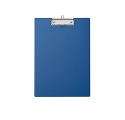 Porte-bloc MAULpoly A4 portrait film PP bleu