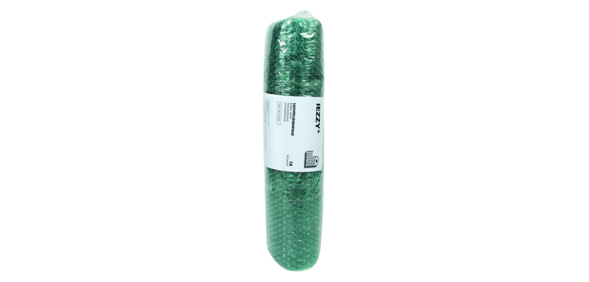 IEZZY bubble wrap roll 500mmx5m 100% recycled green